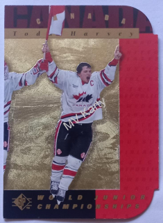 1994-95 SP - [Base] - Die-Cut #138 Todd Harvey
