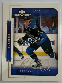 1999-00 Upper Deck MVP - [Base] - Silver Script #92 Rob Blake