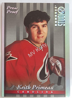 1997-98 Donruss Studio - [Base] - Silver Press Proof #42 Keith Primeau #/1,000