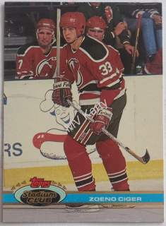 1991-92 Topps Stadium Club - [Base] #379 Zdeno Ciger