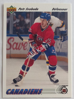 1991-92 Upper Deck - [Base] - French #285 Petr Svoboda