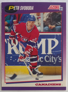 1991-92 Score American - [Base] #95 Petr Svoboda