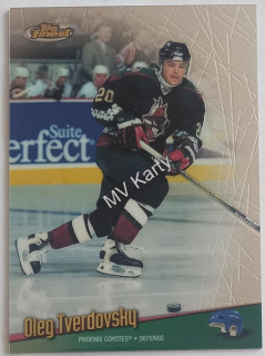 1998-99 Topps Finest - [Base] #104 Oleg Tverdovsky