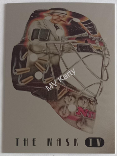 2006-07 In the Game Between the Pipes - The Mask IV - Silver #M-04 Antero Niittymaki