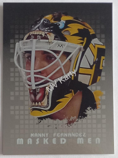 2008-09 In the Game Between the Pipes - Masked Men - Silver #MM-25 Manny Fernandez
