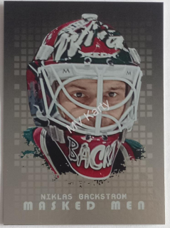 2008-09 In the Game Between the Pipes - Masked Men - Silver #MM-28 Niklas Backstrom