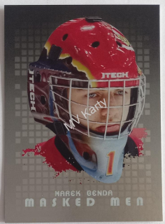 2008-09 In the Game Between the Pipes - Masked Men - Silver #MM-34 Marek Benda