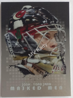 2008-09 In the Game Between the Pipes - Masked Men - Silver #MM-40 Josh Tordjman