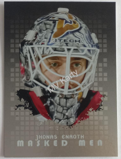 2008-09 In the Game Between the Pipes - Masked Men - Silver #MM-48 Jhonas Enroth