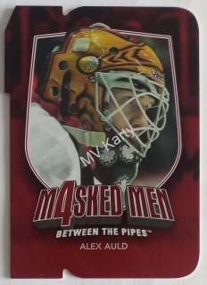 2011-12 In the Game Between the Pipes - Masked Men 4 - Ruby Die-Cut #MM-02 Alex Auld
