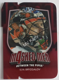 2011-12 In the Game Between the Pipes - Masked Men 4 - Ruby Die-Cut #MM-10 Ilya Bryzgalov