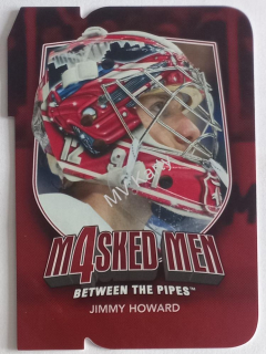 2011-12 In the Game Between the Pipes - Masked Men 4 - Ruby Die-Cut #MM-23 Jimmy Howard