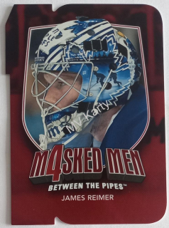 2011-12 In the Game Between the Pipes - Masked Men 4 - Ruby Die-Cut #MM-37 James Reimer