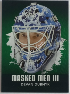 2010-11 In the Game Between the Pipes - Masked Men III - Emerald #MM-16 Devan Dubnyk #/340