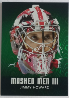 2010-11 In the Game Between the Pipes - Masked Men III - Emerald #MM-24 Jimmy Howard #/340