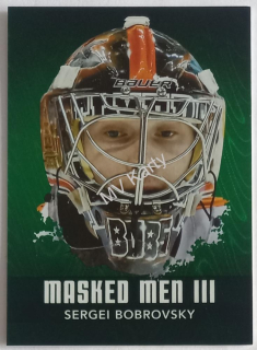 2010-11 In the Game Between the Pipes - Masked Men III - Emerald #MM-47 Sergei Bobrovsky #/340