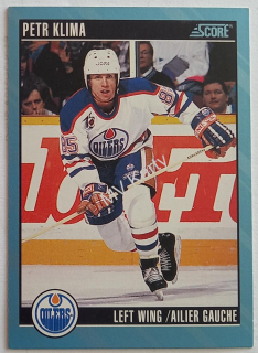 1992-93 Score Canadian - [Base] #383 Petr Klima