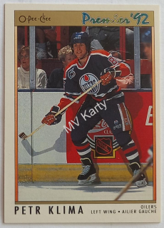 1991-92 O-Pee-Chee Premier - [Base] #61 Petr Klima
