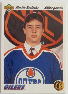 1991-92 Upper Deck - [Base] - French #70  Draft Choice - Martin Rucinsky