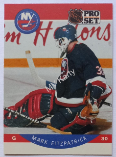 1990-91 Pro Set - [Base] #181  Mark Fitzpatrick
