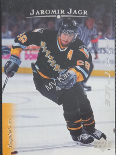 1995-96 Upper Deck - [Base] - Electric Ice #465 Jaromir Jagr