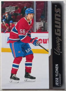 2021-22 Upper Deck Series 2 - [Base] #485  Young Guns - Jesse Ylonen