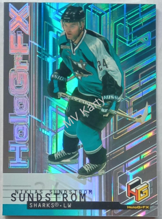 1999-00 Upper Deck HoloGrFX - [Base] #48 Niklas Sundstrom