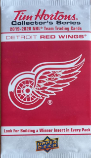 2019-20 Upper Deck Tim Hortons Collector's Series Detroit Red Wings balíček