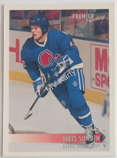 1994-95 Topps Premier - [Base] #160 Mats Sundin