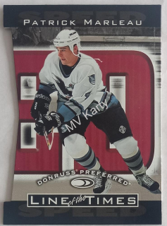 1997-98 Donruss Preferred - Line of the Times #5-C Patrick Marleau #/2,500