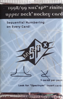 1998-99 Upper Deck SPx Finite Hobby balíček