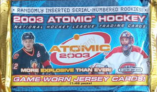 2002-03 Pacific Atomic Retail balíček