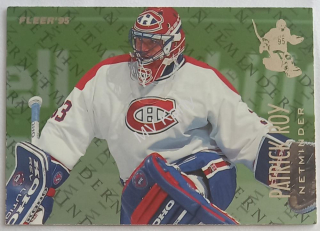 1994-95 Fleer - Netminder #9 Patrick Roy