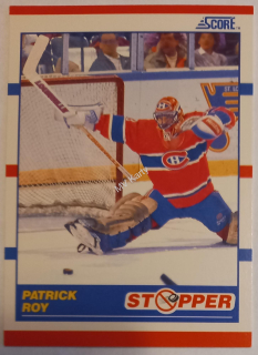 1990-91 Score - [Base] #344 Patrick Roy