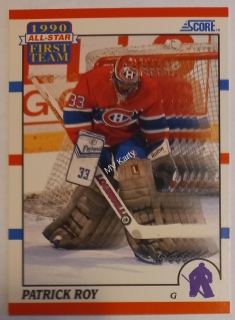 1990-91 Score - [Base] #312 Patrick Roy 
