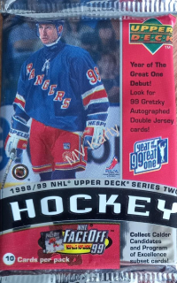 1998-99 Upper Deck S2 Hobby Balíček