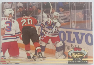 1992-93 Topps Stadium Club - [Base] #58 John Vanbiesbrouck 