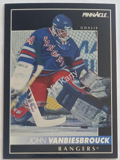 1992-93 Pinnacle - [Base] #186 John Vanbiesbrouck 