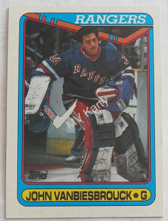 1990-91 Topps - [Base] #75 John Vanbiesbrouck 