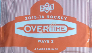 2015-16 Upper Deck Overtime Wave 2 Hobby balíček