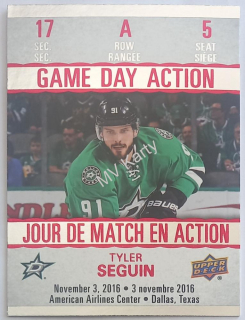 2017-18 Upper Deck Tim Hortons Collector's Series - Game Day Action #GDA-5 Tyler Seguin