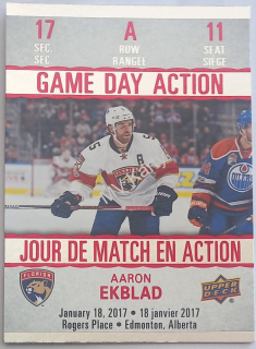 2017-18 Upper Deck Tim Hortons Collector's Series - Game Day Action #GDA-11 Aaron Ekblad