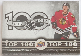 2017-18 Upper Deck Tim Hortons Collector's Series - Top 100 #TOP-2 Jonathan Toews