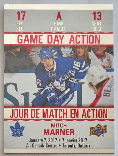 2017-18 Upper Deck Tim Hortons Collector's Series - Game Day Action #GDA-13 Mitch Marner