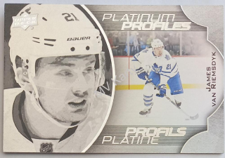 2016-17 Upper Deck Tim Hortons Collector's Series - Platinum Profiles #PP-10 James van Riemsdyk