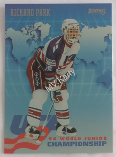1993-94 Donruss - USA World Junior Championship #USA 17 Richard Park
