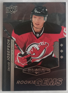 2010-11 Upper Deck Black Diamond - [Base] #158  Jacob Josefson