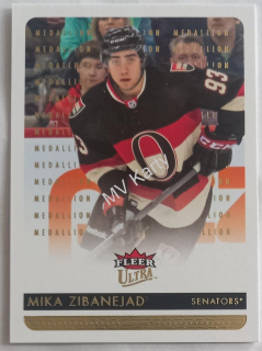 2014-15 Fleer Ultra - [Base] - Gold Medallion #124 Mika Zibanejad