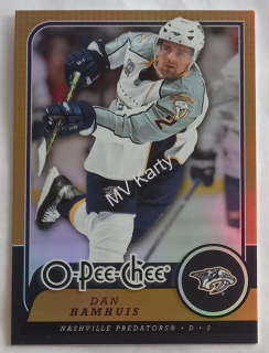 2008-09 O-Pee-Chee - [Base] - Rainbow Foil #418 Dan Hamhuis