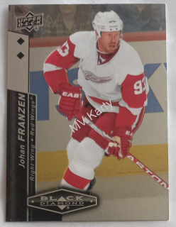 2010-11 Upper Deck Black Diamond - [Base] #115 Johan Franzen